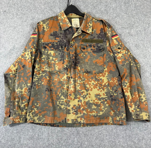 Giacca camicia mimetica